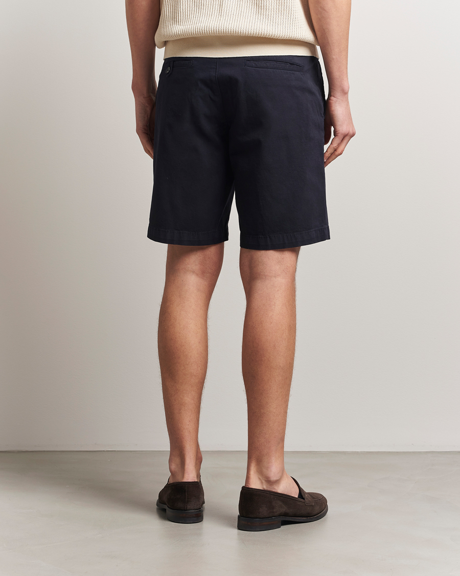 Herr | Shorts | Oscar Jacobson | Poggio Cotton Shorts Navy
