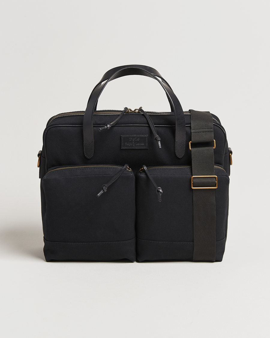 Herr | Väskor | Polo Ralph Lauren | Commuter Canvas Messenger Bag Black