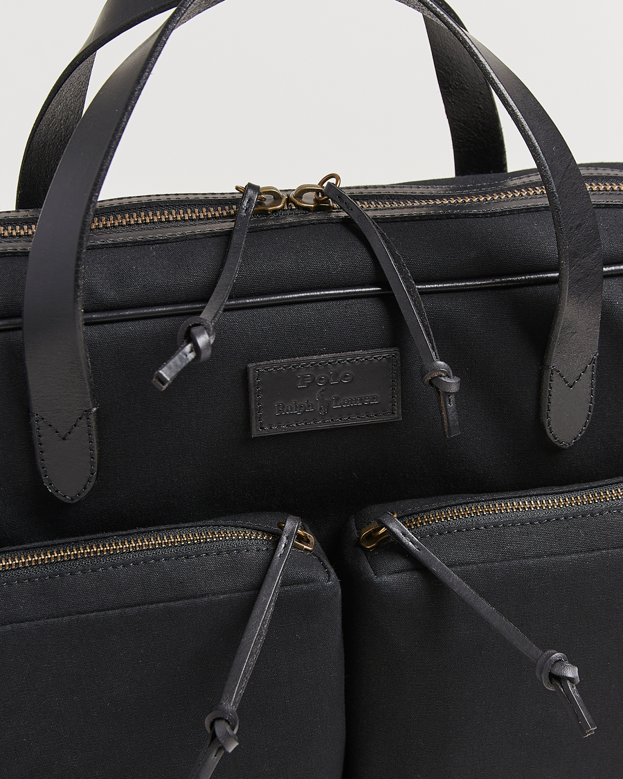 Herr | Väskor | Polo Ralph Lauren | Commuter Canvas Messenger Bag Black
