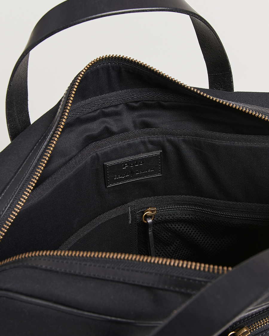 Herr | Väskor | Polo Ralph Lauren | Commuter Canvas Messenger Bag Black