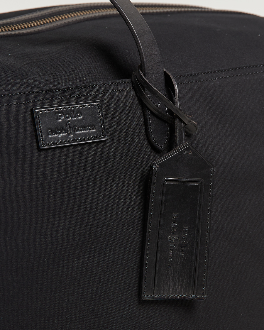 Herr | Polo Ralph Lauren Medium Canvas Duffle Bag Black | Polo Ralph Lauren | Medium Canvas Duffle Bag Black
