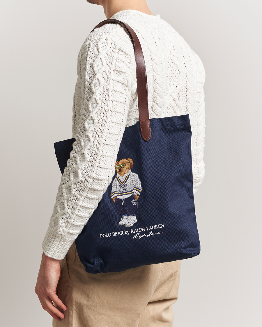 Herr | Polo Ralph Lauren Tote Bag Bear Newport Navy | Polo Ralph Lauren | Tote Bag Bear Newport Navy