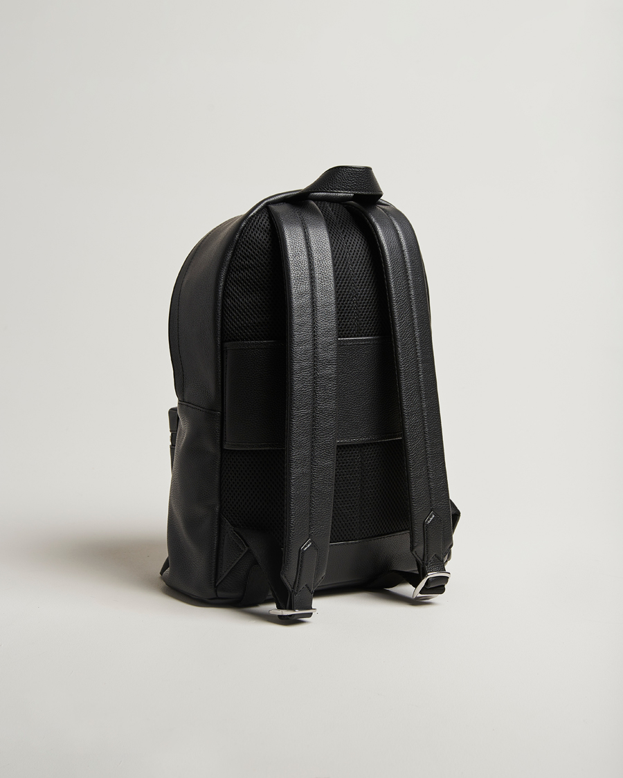 Herr | Väskor | Polo Ralph Lauren | Backpack Pebble Leather Black
