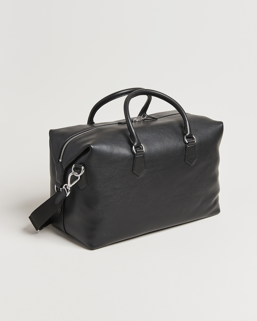 Herr | Väskor | Polo Ralph Lauren | Polo Ralph LaurenPebble Leather Duffle BagBlack