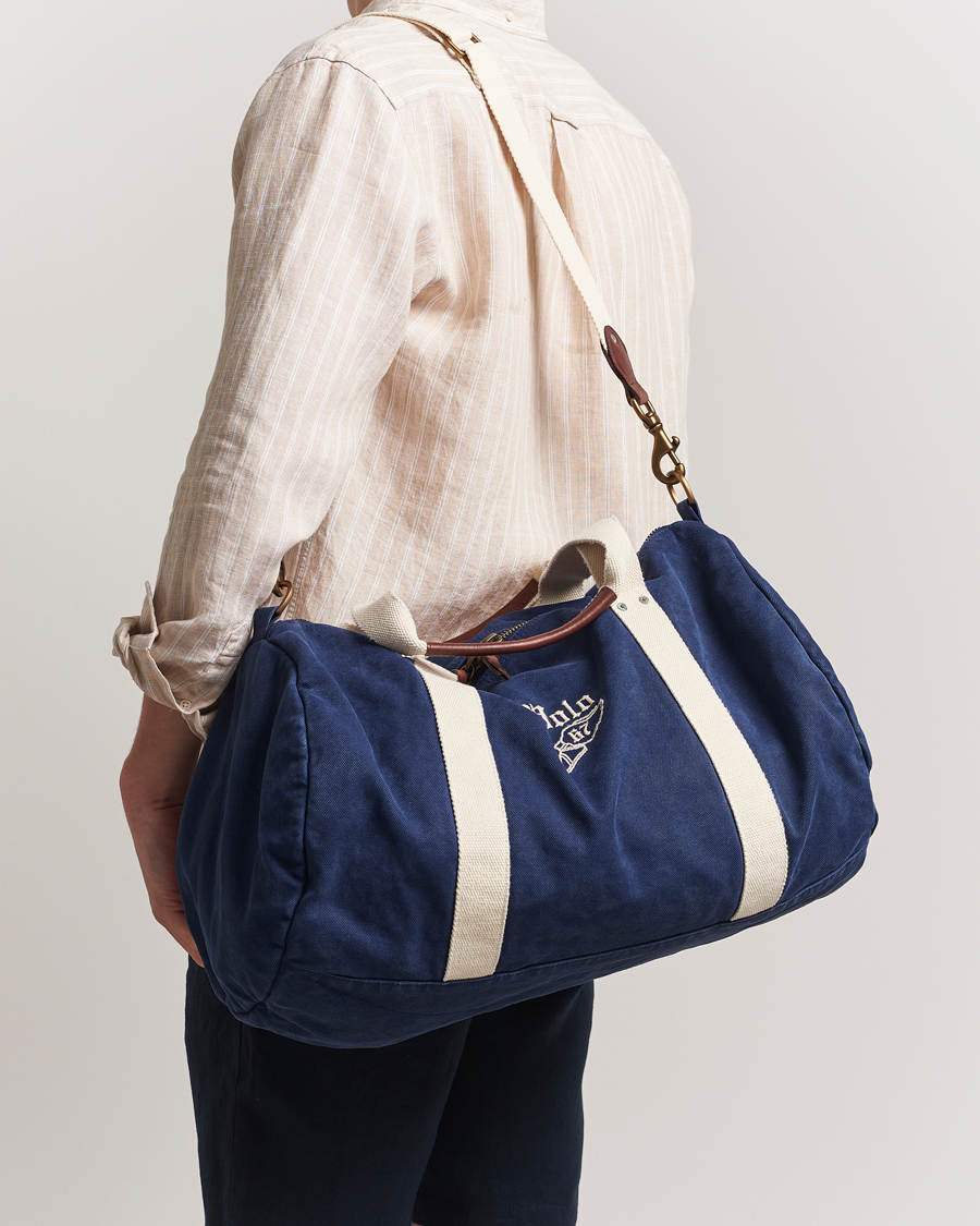 Herr | Polo Ralph Lauren Canvas Duffle Bag Spring Navy | Polo Ralph Lauren | Canvas Duffle Bag Spring Navy