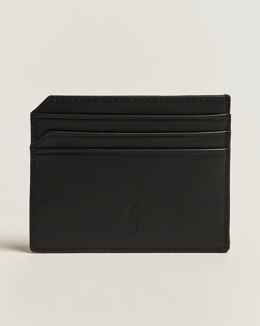 Herr | Plånböcker | Polo Ralph Lauren | Polo Ralph LaurenCard Holder Smooth LeatherBlack