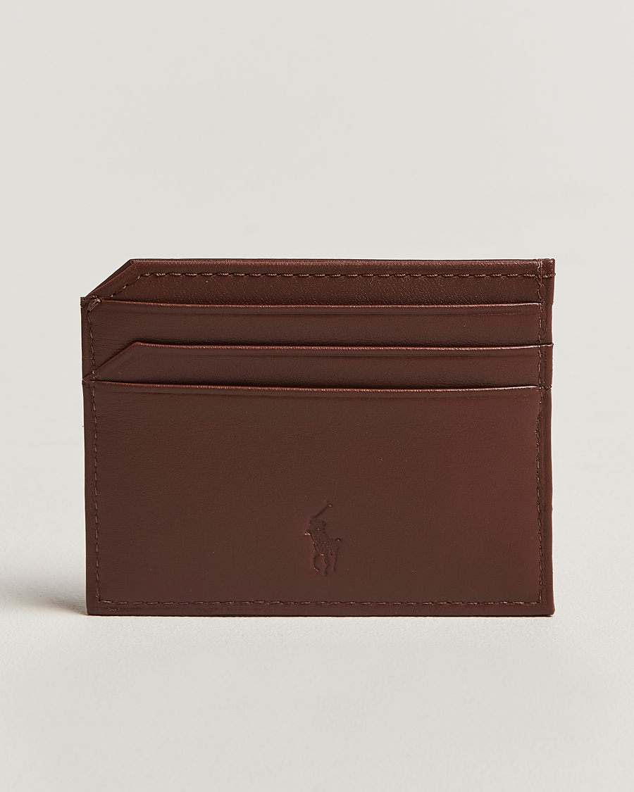 Herr | Plånböcker | Polo Ralph Lauren | Polo Ralph LaurenSmooth Leather Card CaseSaddle