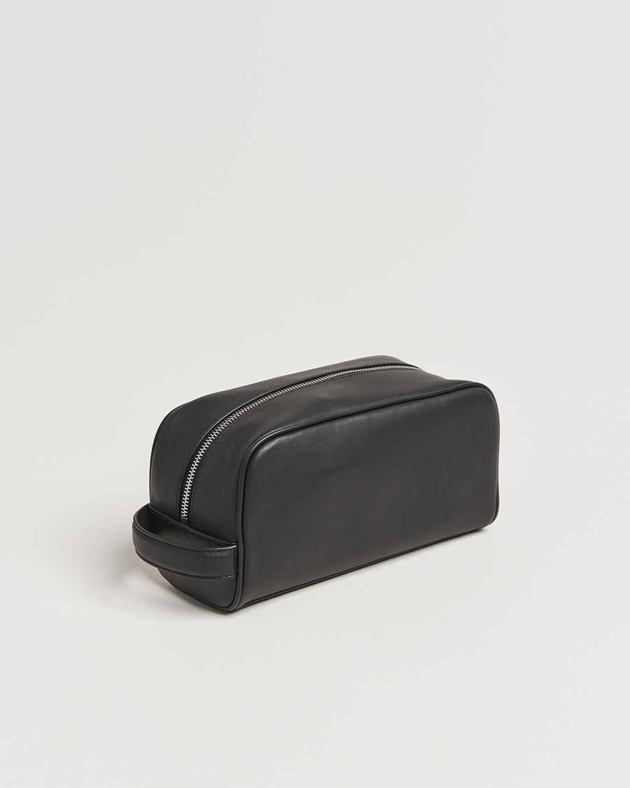 Herr | Väskor | Polo Ralph Lauren | Smooth Leather Washbag Black