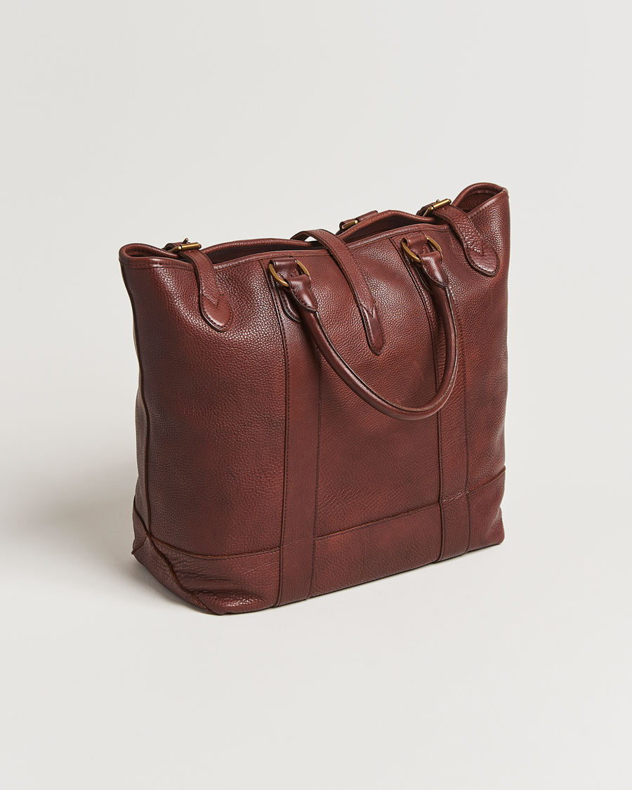 Herr | Polo Ralph Lauren Leather Tote Bag British Tan | Polo Ralph Lauren | Leather Tote Bag British Tan