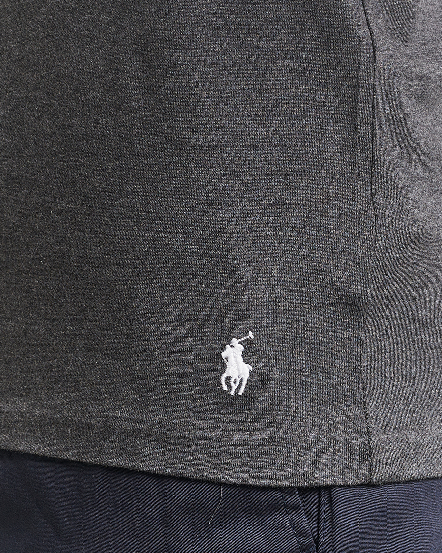 Herr | T-Shirts | Polo Ralph Lauren | 3-Pack Crew Neck T-Shirt Grey/Green/White