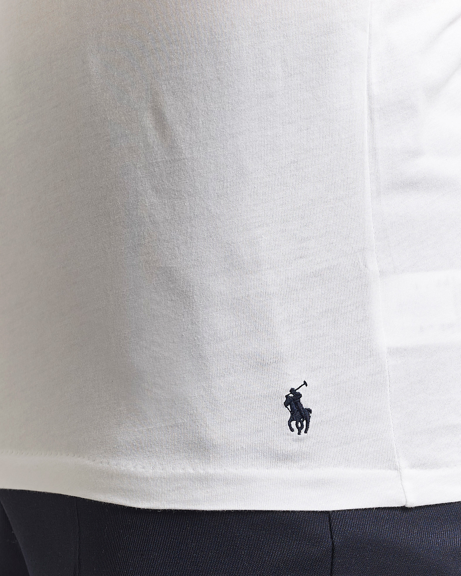 Herr | T-Shirts | Polo Ralph Lauren | 3-Pack Crew Neck T-Shirt Navy/Grey/White