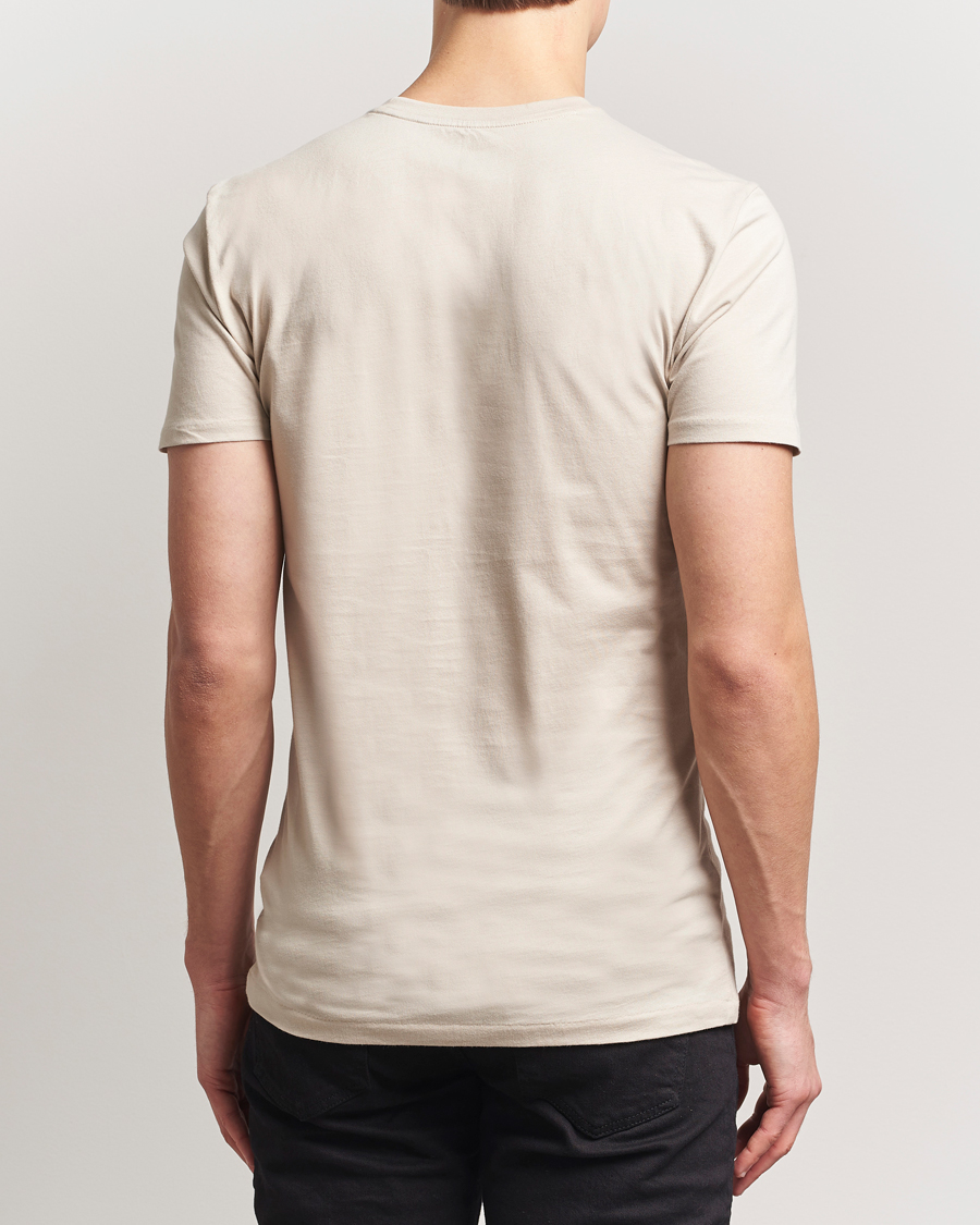 Herr | T-Shirts | Polo Ralph Lauren | 3-Pack Crew Neck T-Shirt Black/Grey/Khaki