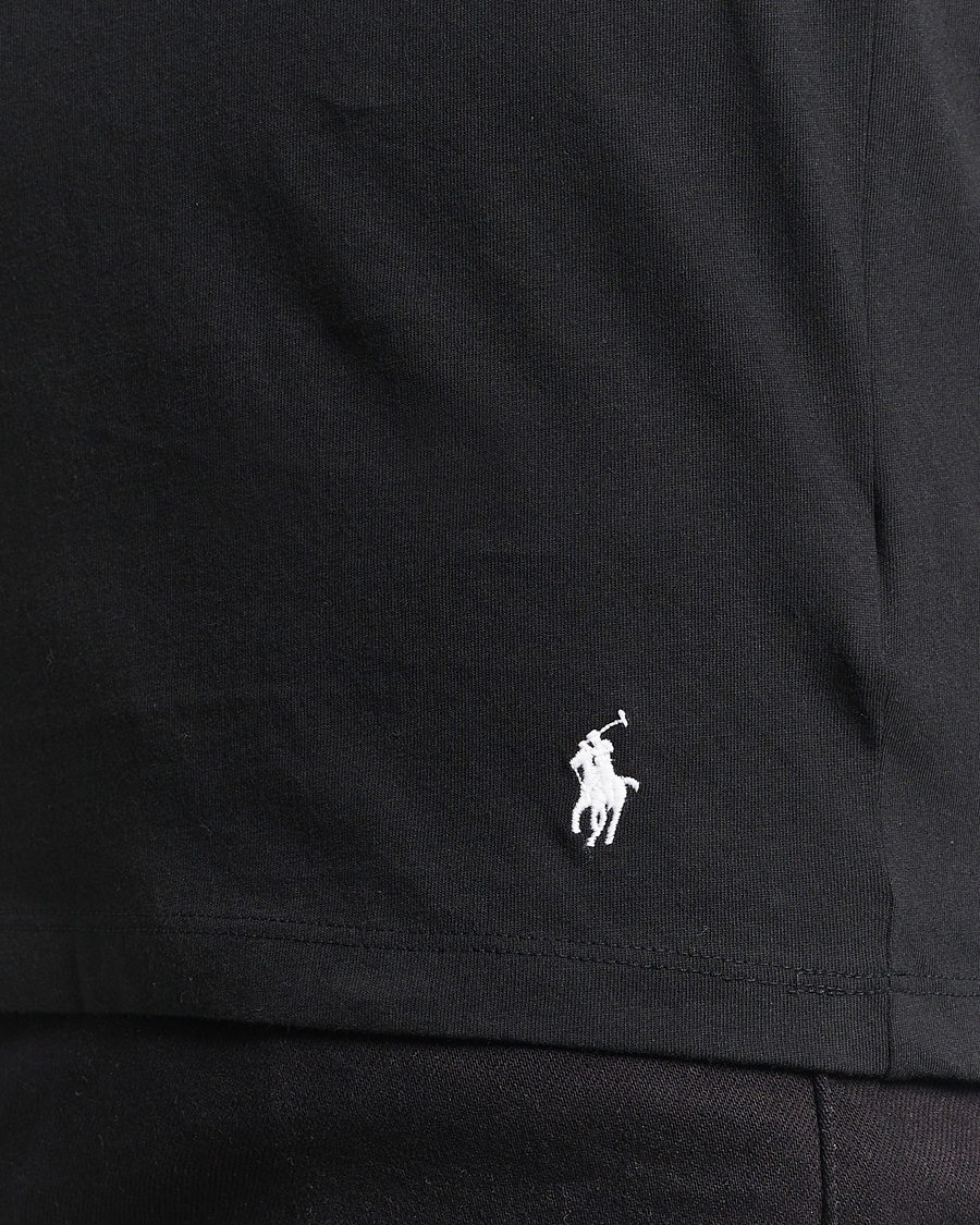 Herr | T-Shirts | Polo Ralph Lauren | 3-Pack V Neck T-Shirt White/Grey/Black