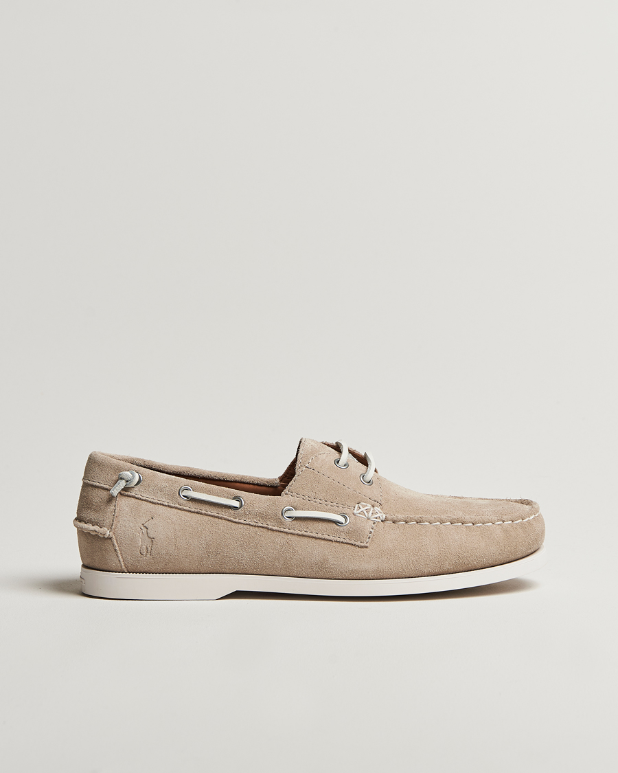 Herr | Seglarskor | Polo Ralph Lauren | Merton Suede Boatshoe Milkshake