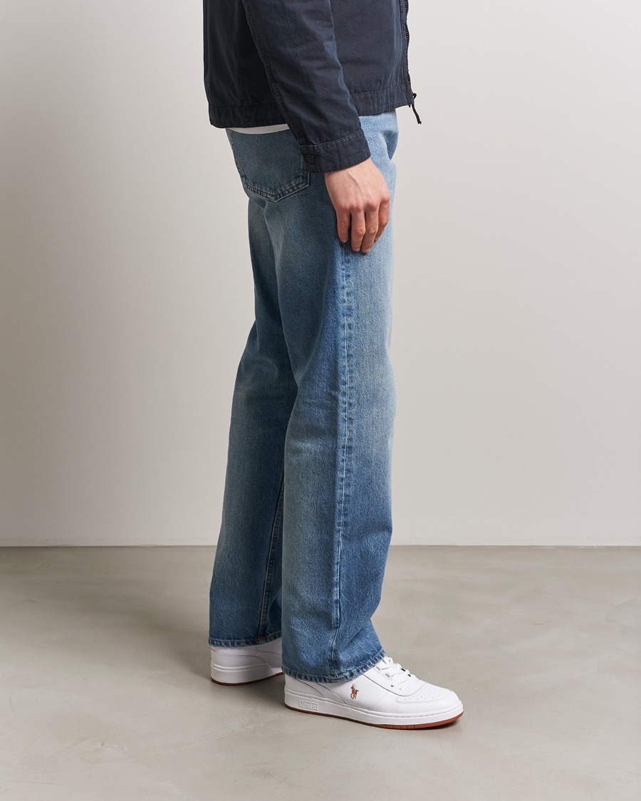 Herr | Sneakers | Polo Ralph Lauren | CRT Leather Sneaker White/Navy