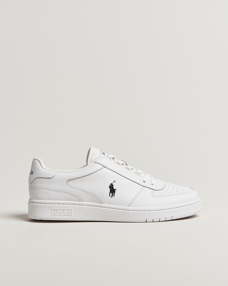 Herr | Sneakers | Polo Ralph Lauren | Polo Court Leather Sneaker White