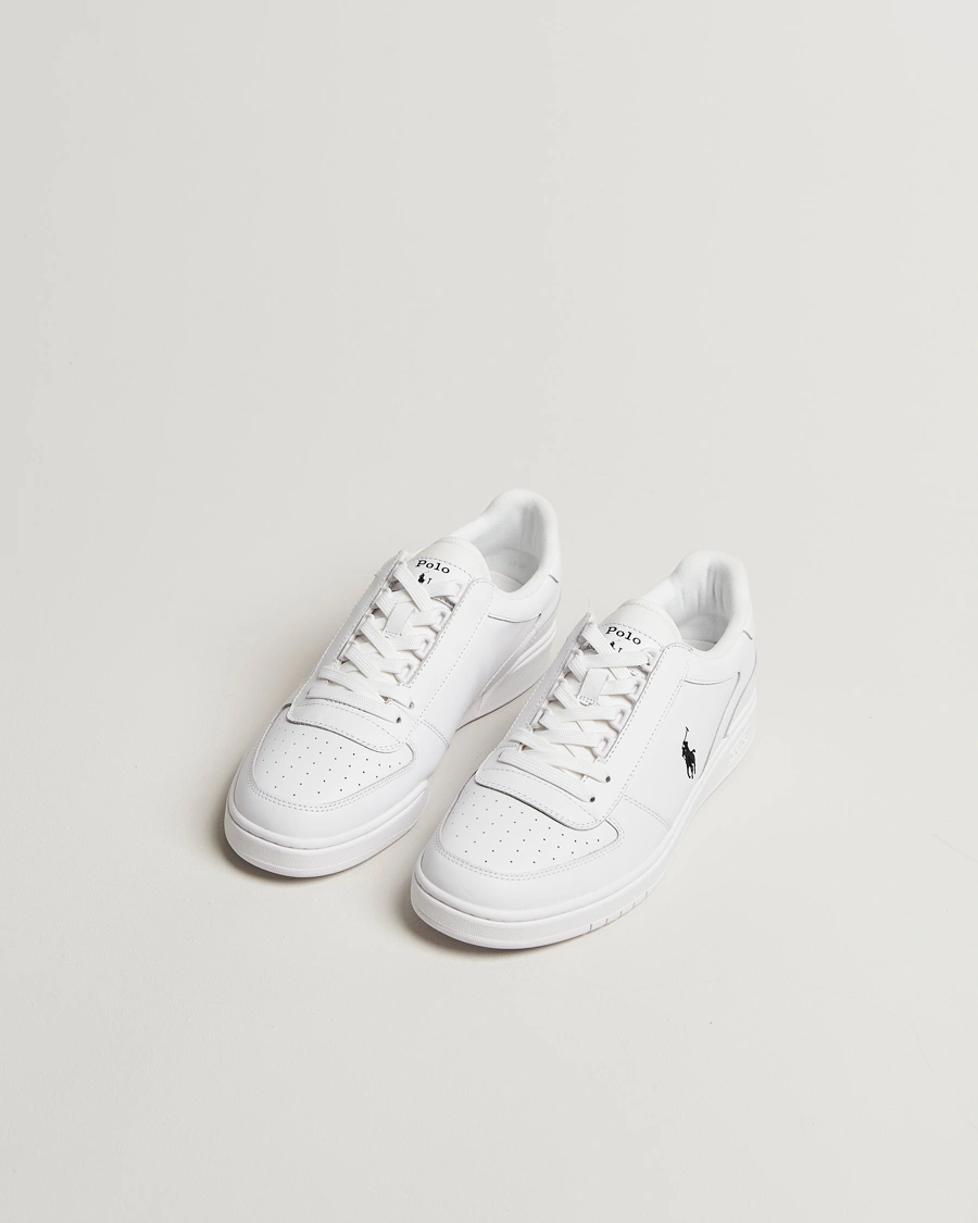 Herr | Sneakers | Polo Ralph Lauren | Polo Court Leather Sneaker White