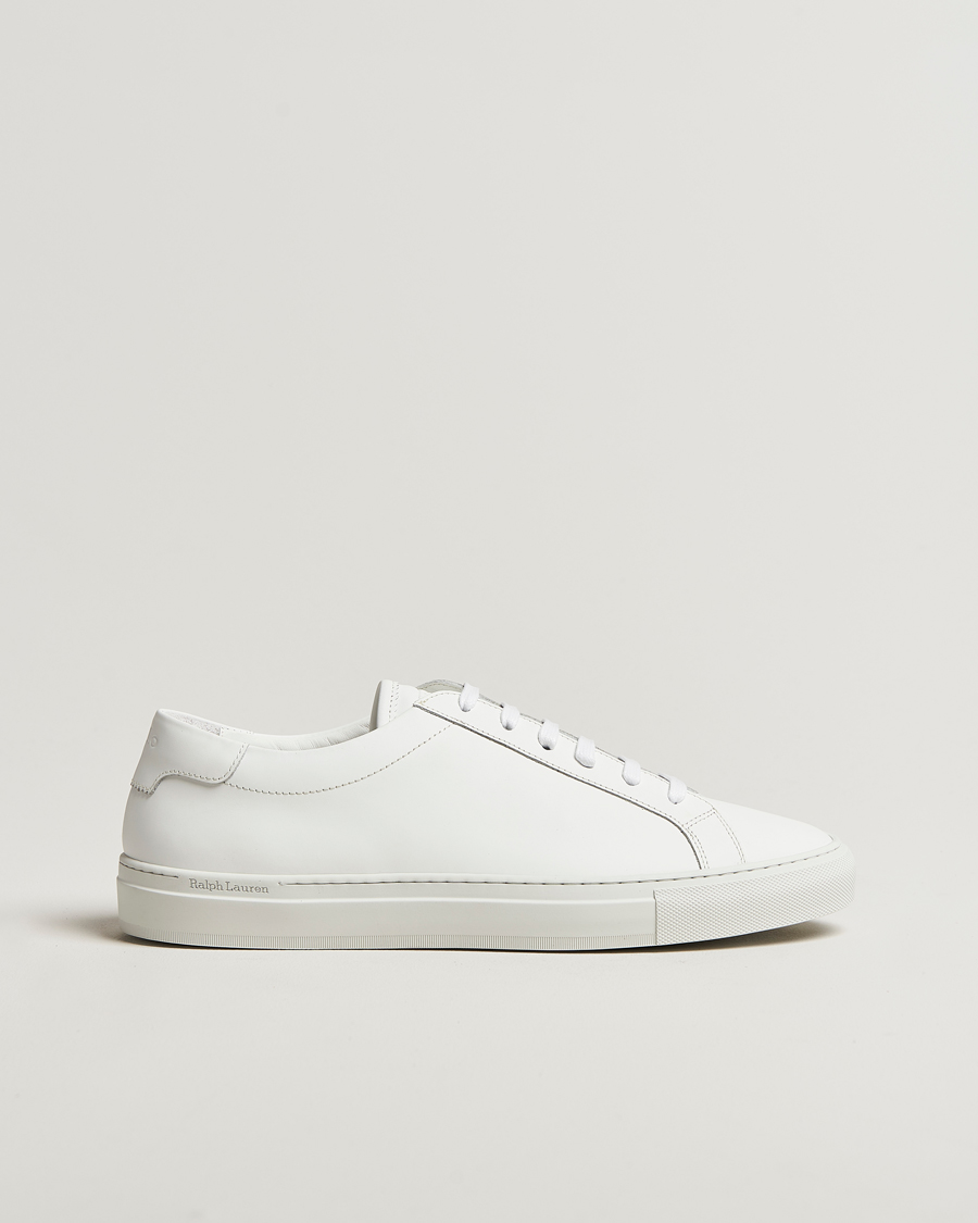 Herr | Sneakers | Polo Ralph Lauren | Jermain Lux Leather Sneaker White