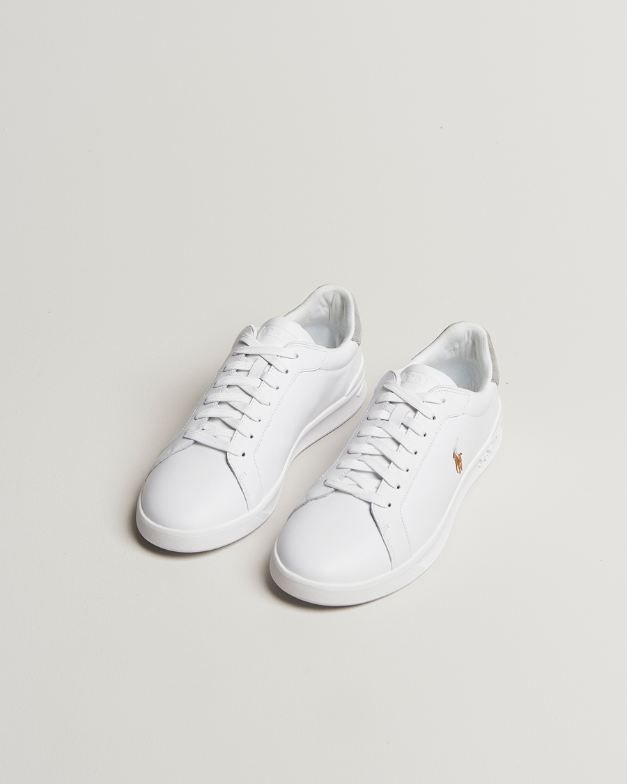Herr | Sneakers | Polo Ralph Lauren | Heritage Court II Sneaker White/Grey