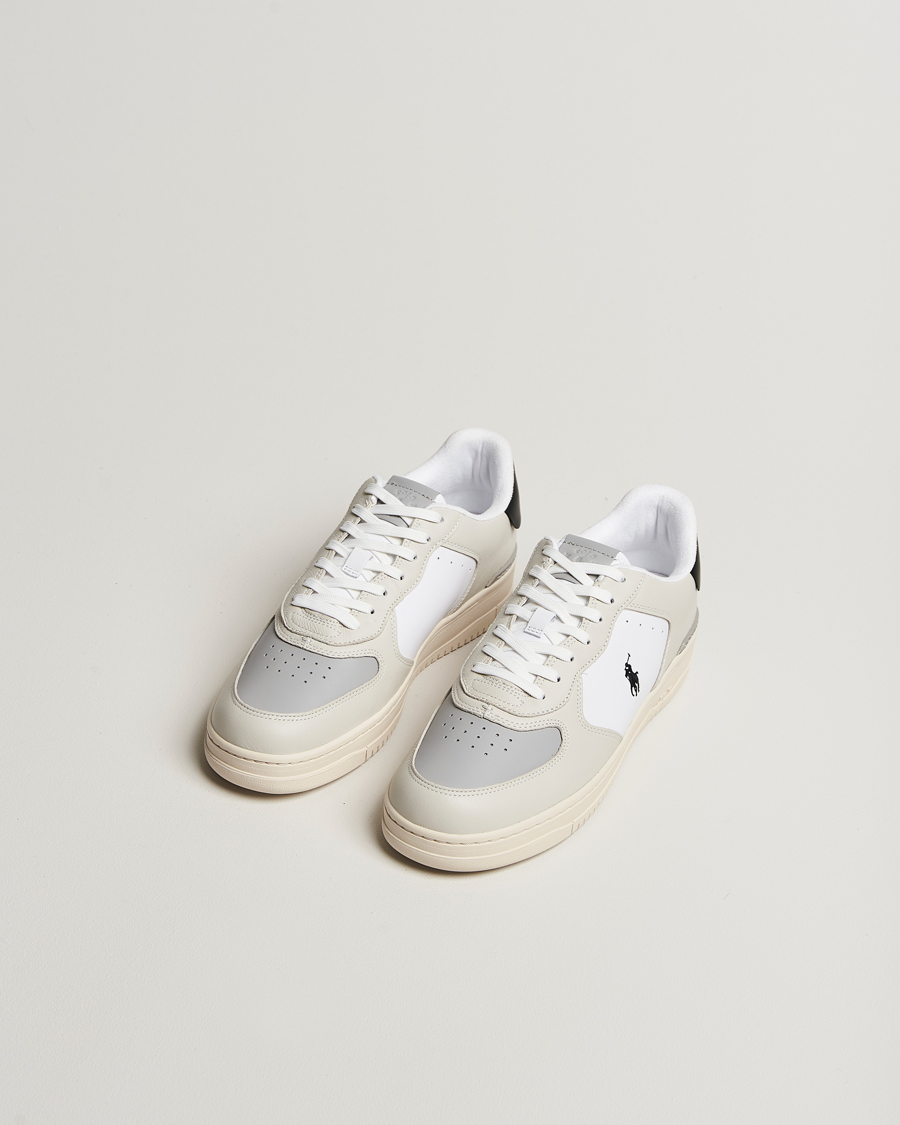Herr | Sneakers | Polo Ralph Lauren | Masters Court Sneaker Tonal Bianco