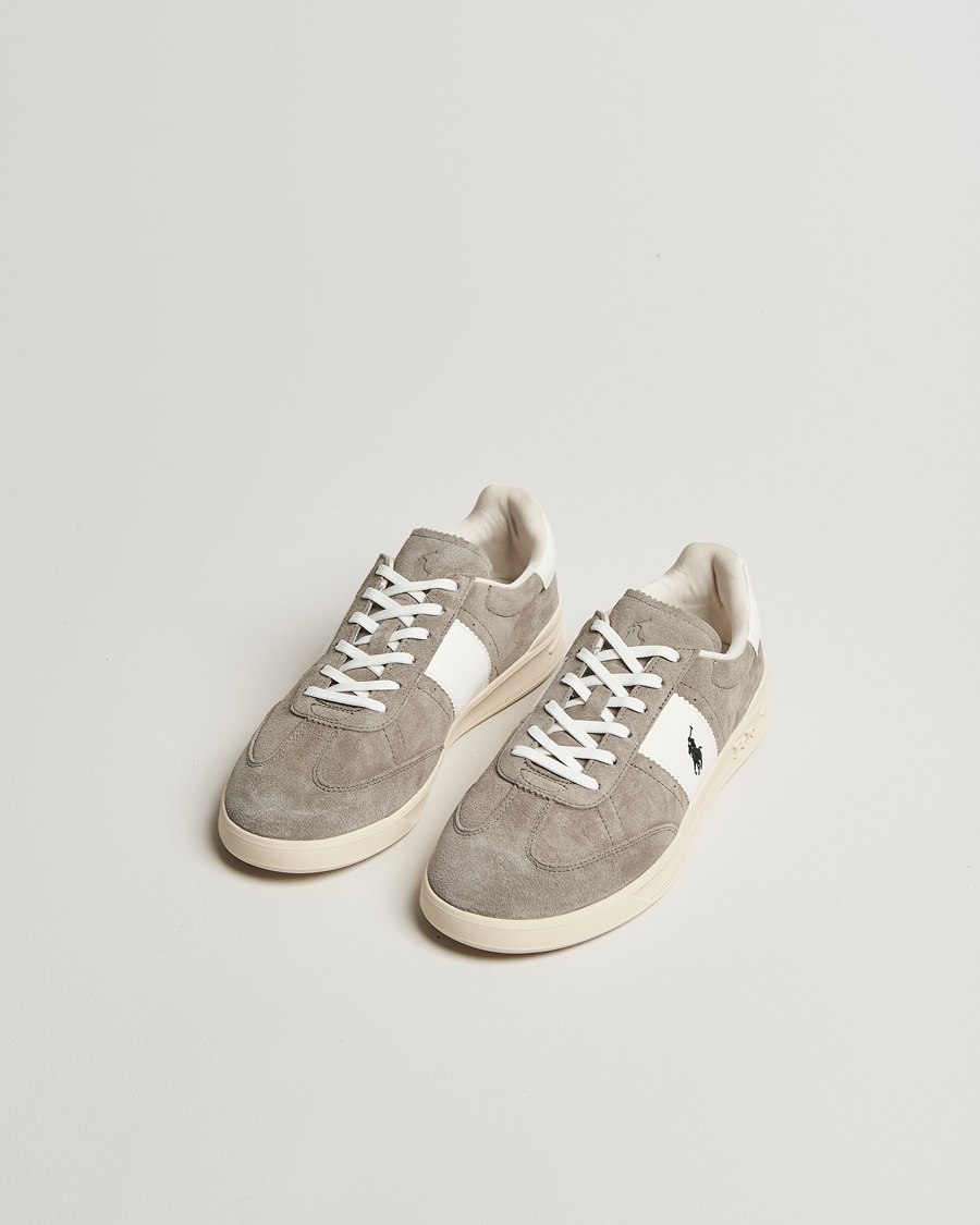 Herr | Polo Ralph Lauren Aera Suede Sneaker Grey/White | Polo Ralph Lauren | Aera Suede Sneaker Grey/White