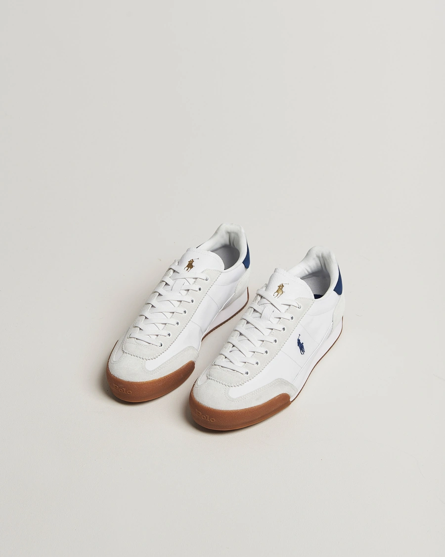 Herr | Sneakers | Polo Ralph Lauren | Heritage Trac Sneaker White/Navy
