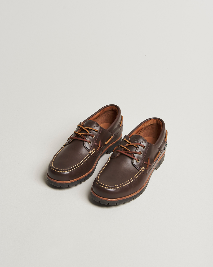 Herr | Seglarskor | Polo Ralph Lauren | Ranger Leather Boat Shoe Dark Brown