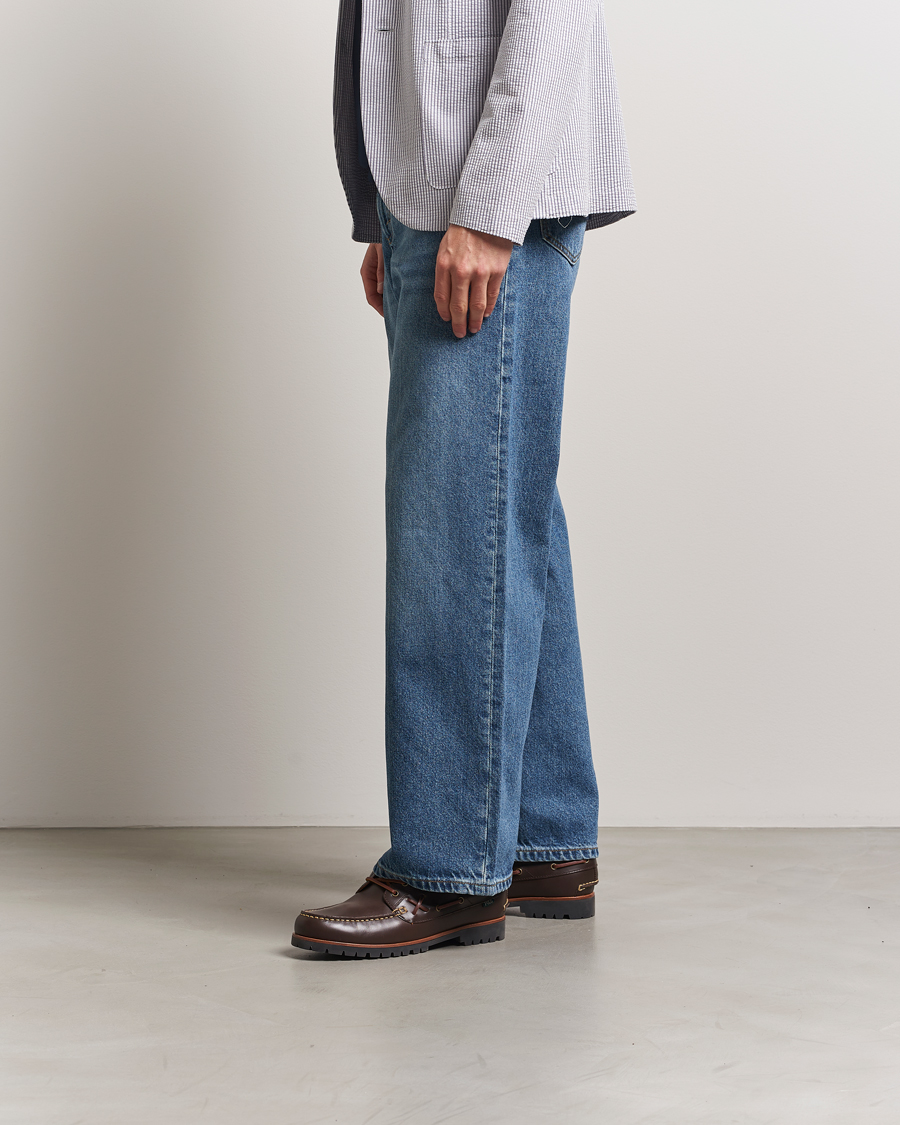 Herr | Seglarskor | Polo Ralph Lauren | Ranger Leather Boat Shoe Dark Brown