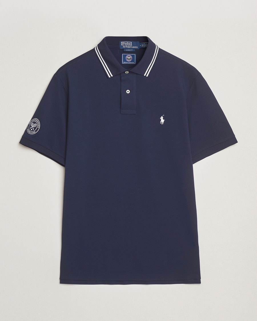 Herr | Pikéer | Polo Ralph Lauren | Wimbledon Performance Polo Refined Navy