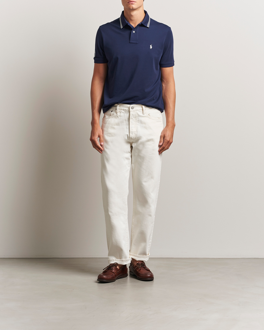 Herr | Pikéer | Polo Ralph Lauren | Wimbledon Performance Polo Refined Navy