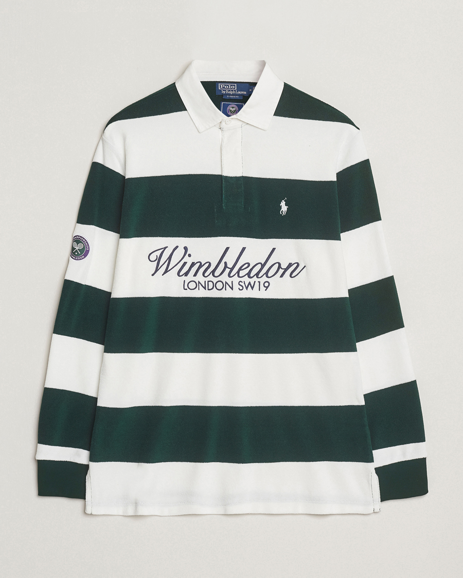 Herr | Tröjor | Polo Ralph Lauren | Wimbledon Rugby Moss Agate/White
