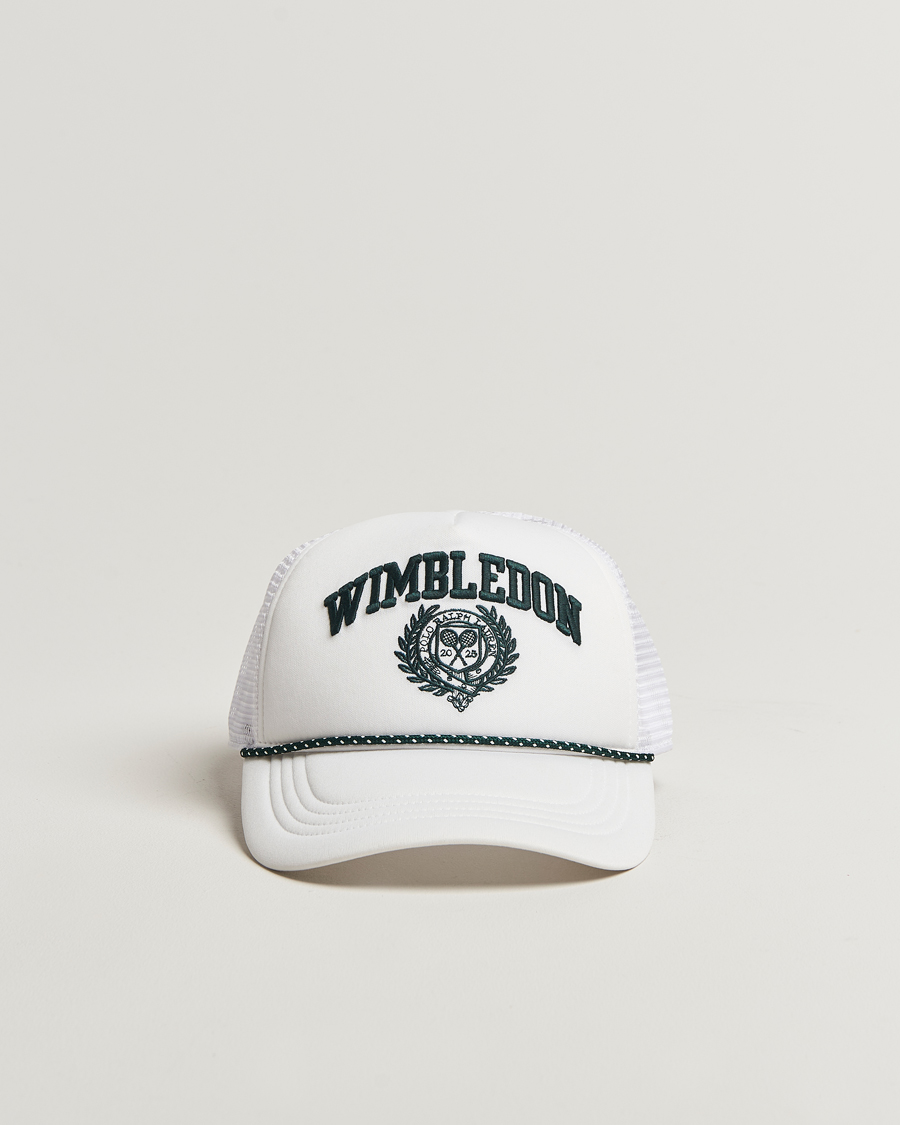 Herr | Hattar & kepsar | Polo Ralph Lauren | Wimbledon Trucker Cap White