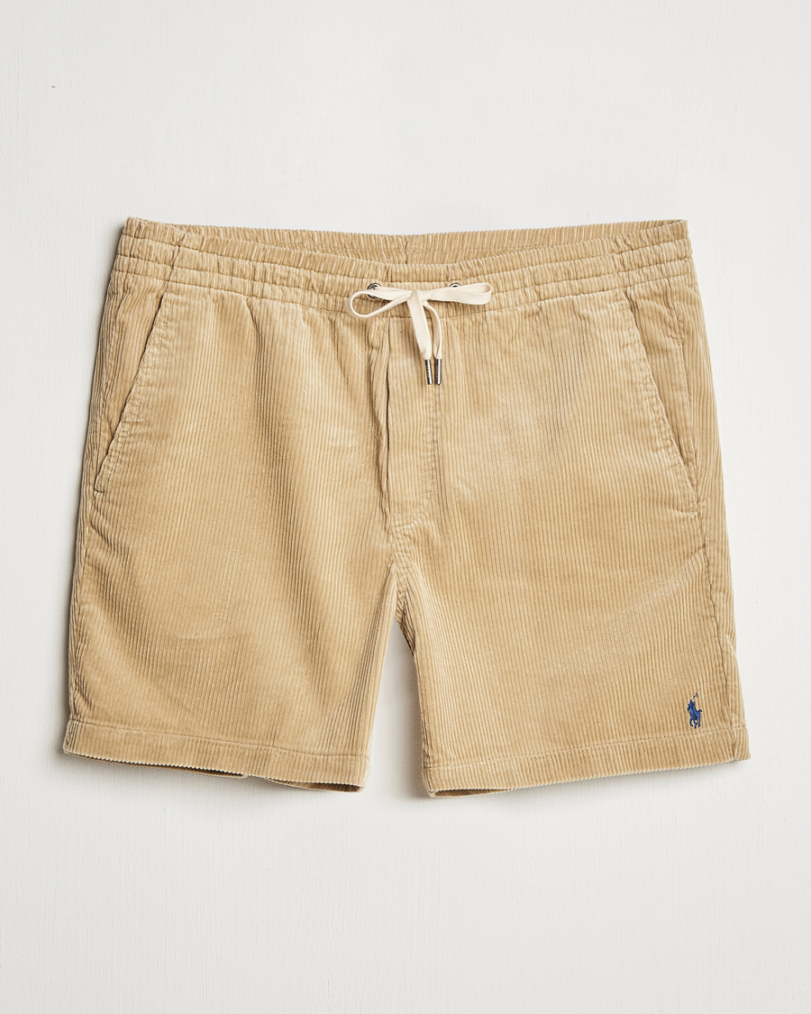 Herr | Shorts | Polo Ralph Lauren | Prepster Corduroy Drawstring Shorts Coastal Beige