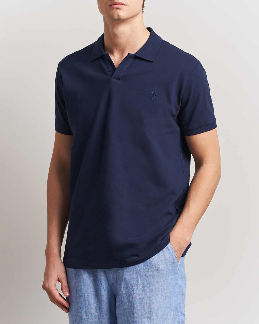 Herr | Pikéer | Polo Ralph Lauren | Johnny Short Sleeve Polo Refined Navy