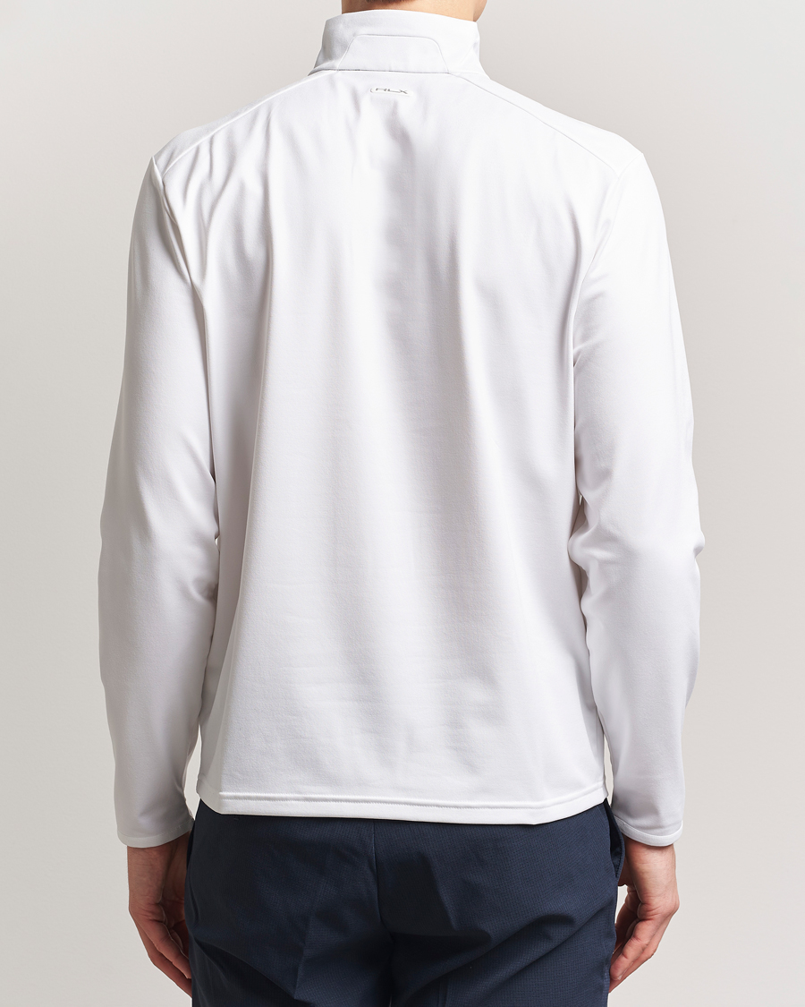 Herr | Tröjor | RLX Ralph Lauren | Luxury Jersey Half Zip Ceramic White
