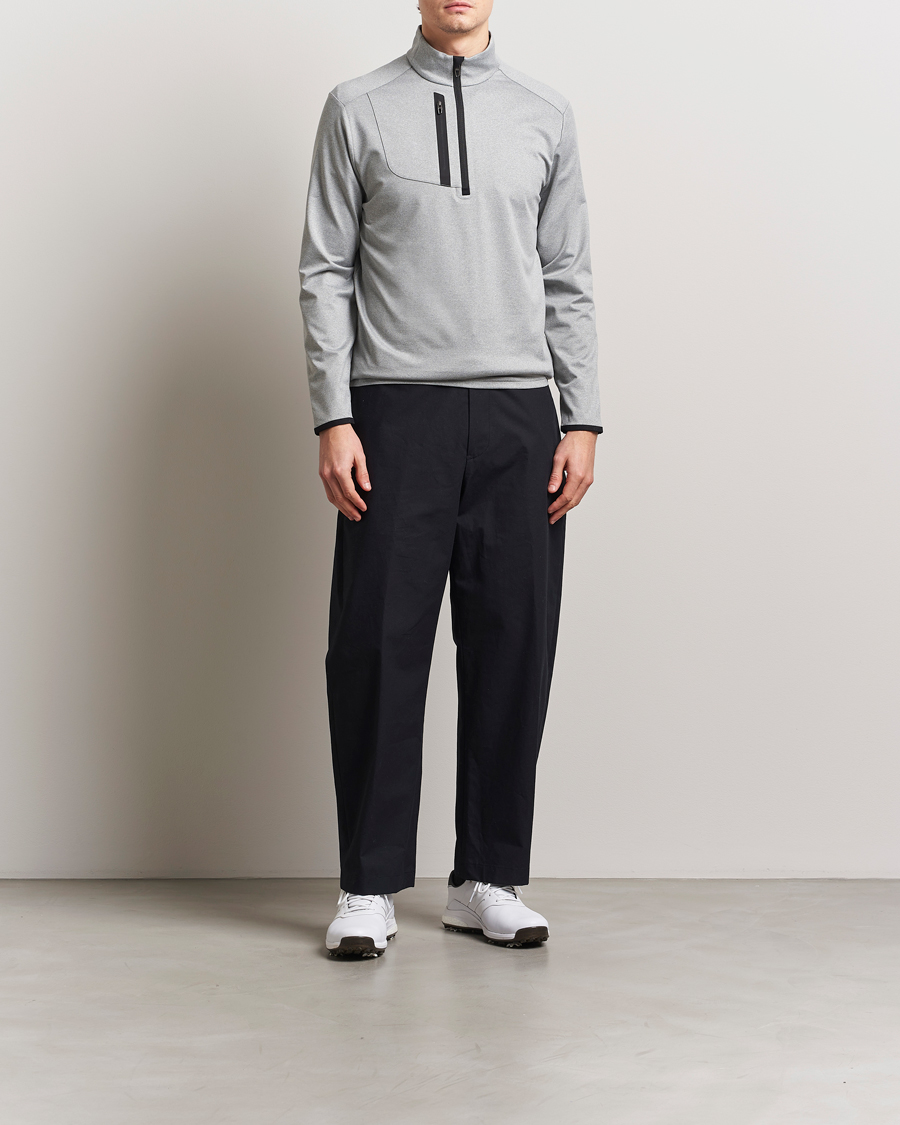 Herr | Tröjor | RLX Ralph Lauren | Luxury Jersey Half Zip Andover Heather