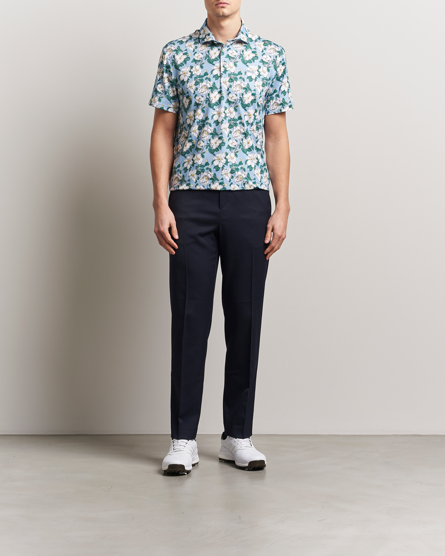 Herr | Pikéer | RLX Ralph Lauren | Airflow Active Polo Georgia Rose/Office Blue