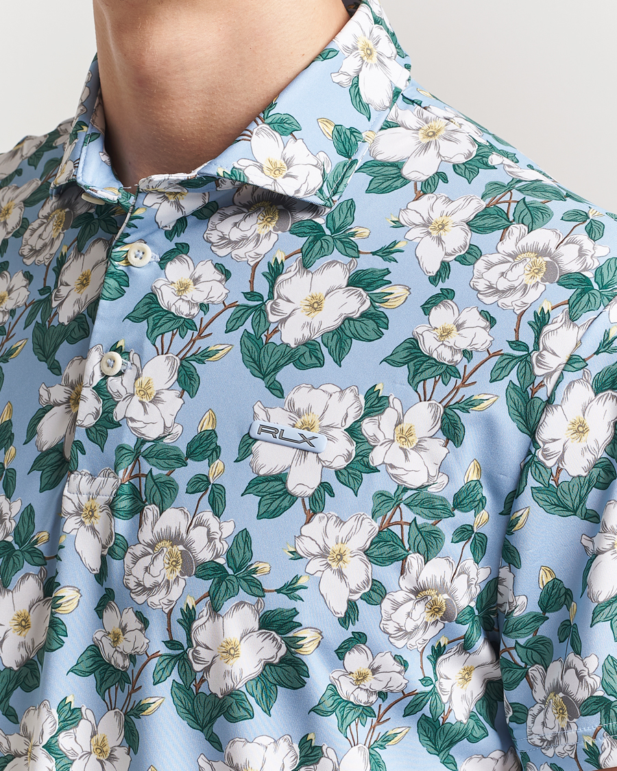 Herr | Pikéer | RLX Ralph Lauren | Airflow Active Polo Georgia Rose/Office Blue