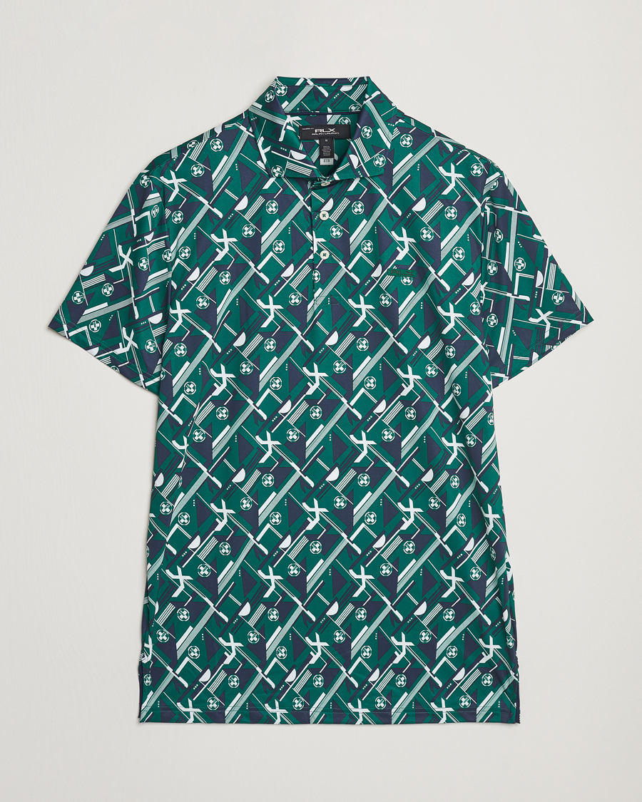 Herr | Pikéer | RLX Ralph Lauren | Airflow Active Polo Kelly Green/Action Graphic