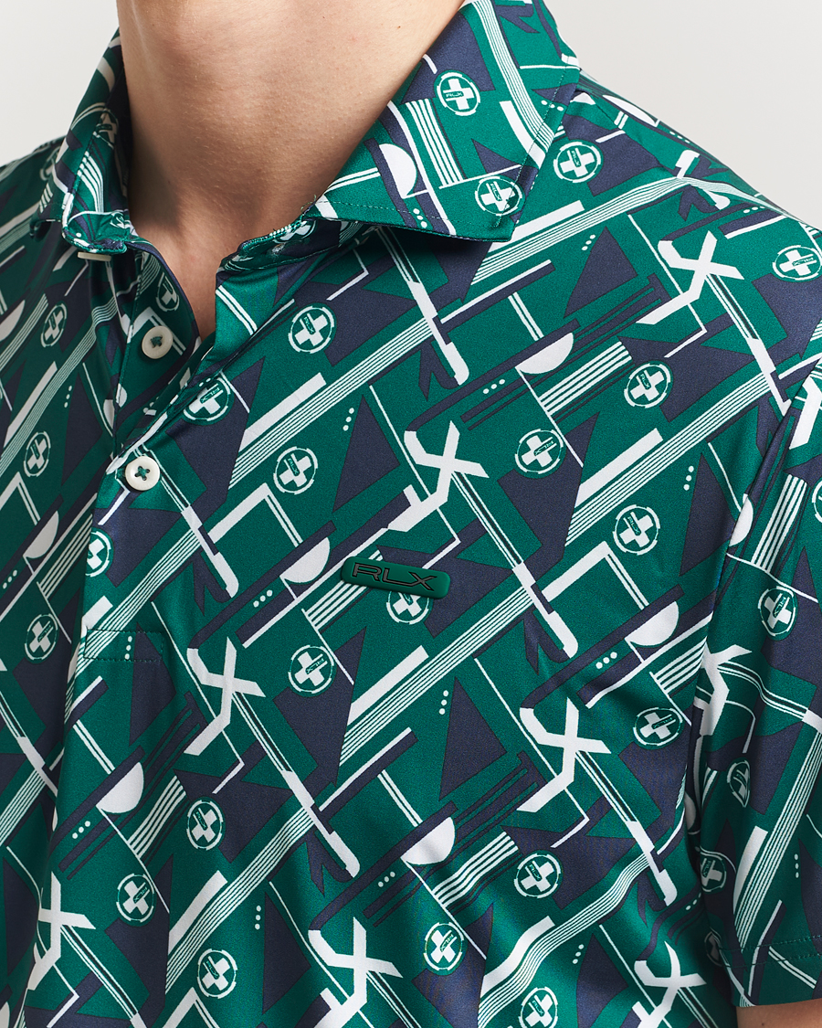 Herr | Pikéer | RLX Ralph Lauren | Airflow Active Polo Kelly Green/Action Graphic