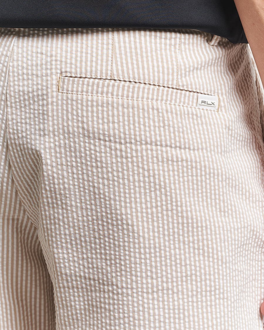 Herr | Shorts | RLX Ralph Lauren | Seersucker Shorts Classic Khaki/Ceramic White