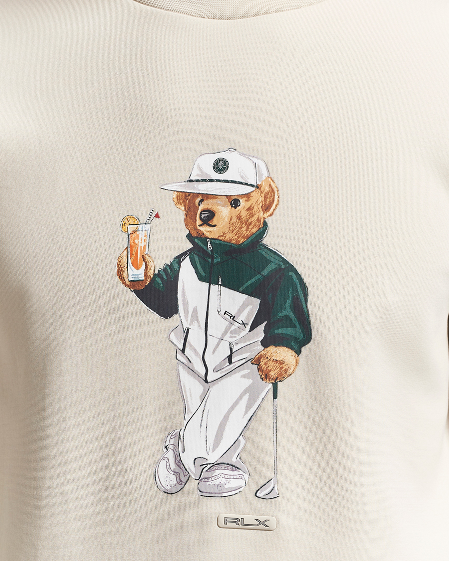 Herr | Tröjor | RLX Ralph Lauren | Golf Bear Active Sweatshirt Basic Sand