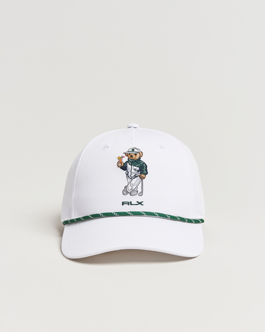 Herr | RLX Ralph Lauren Cocktail Bear Cap White | RLX Ralph Lauren | Cocktail Bear Cap White