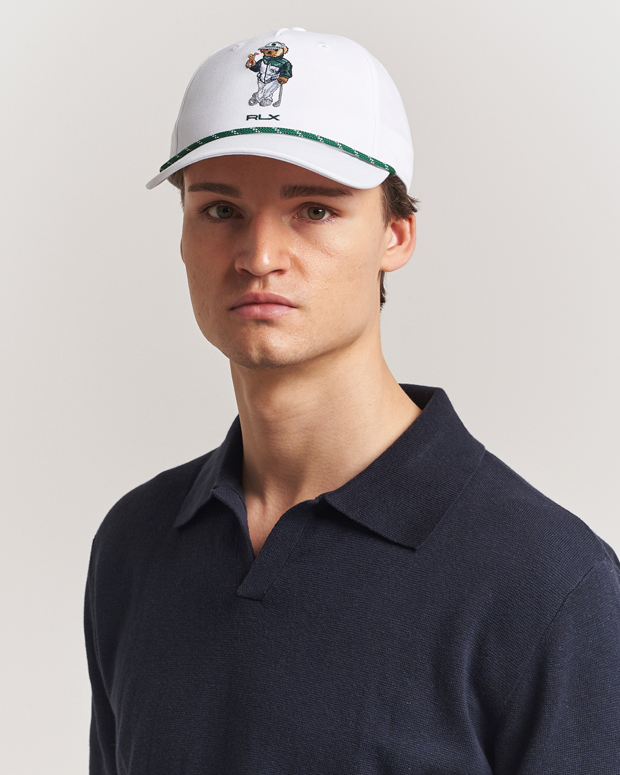 Herr | RLX Ralph Lauren Cocktail Bear Cap White | RLX Ralph Lauren | Cocktail Bear Cap White