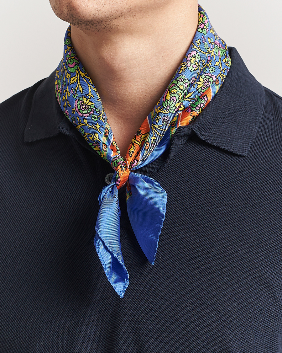Herr | Scarves | Polo Ralph Lauren | Floral Bandana Blue