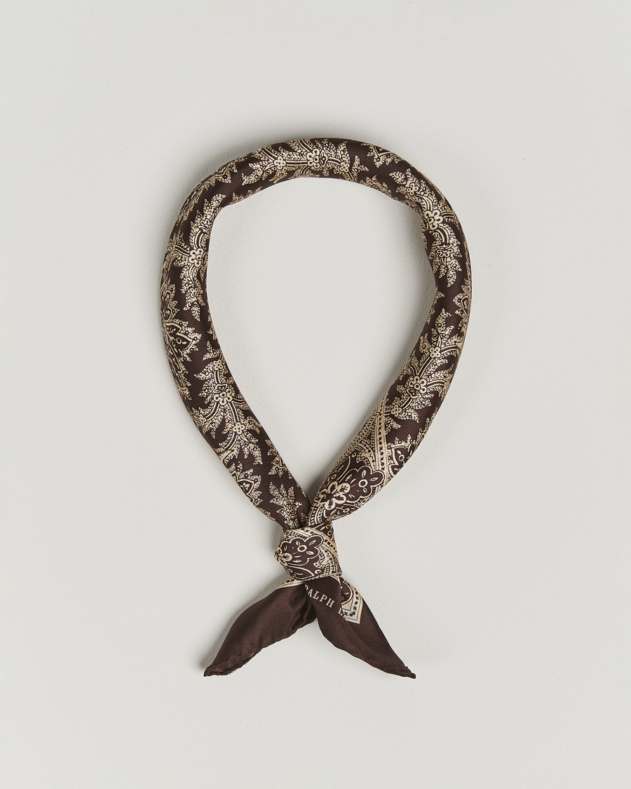 Herr | Polo Ralph Lauren Paisley Bandana Brown | Polo Ralph Lauren | Paisley Bandana Brown