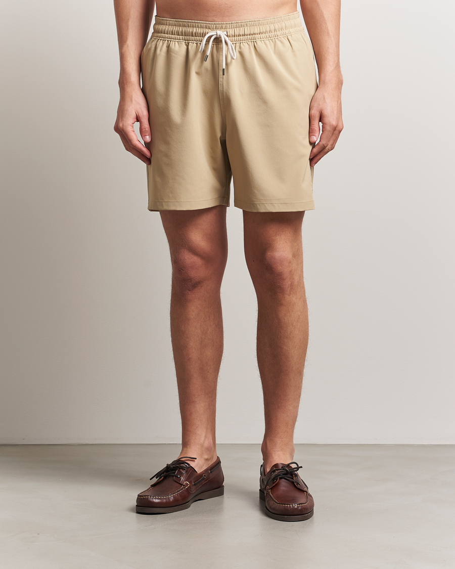 Herr | Badbyxor | Polo Ralph Lauren | Recycled Traveler Swimshorts Coastal Beige