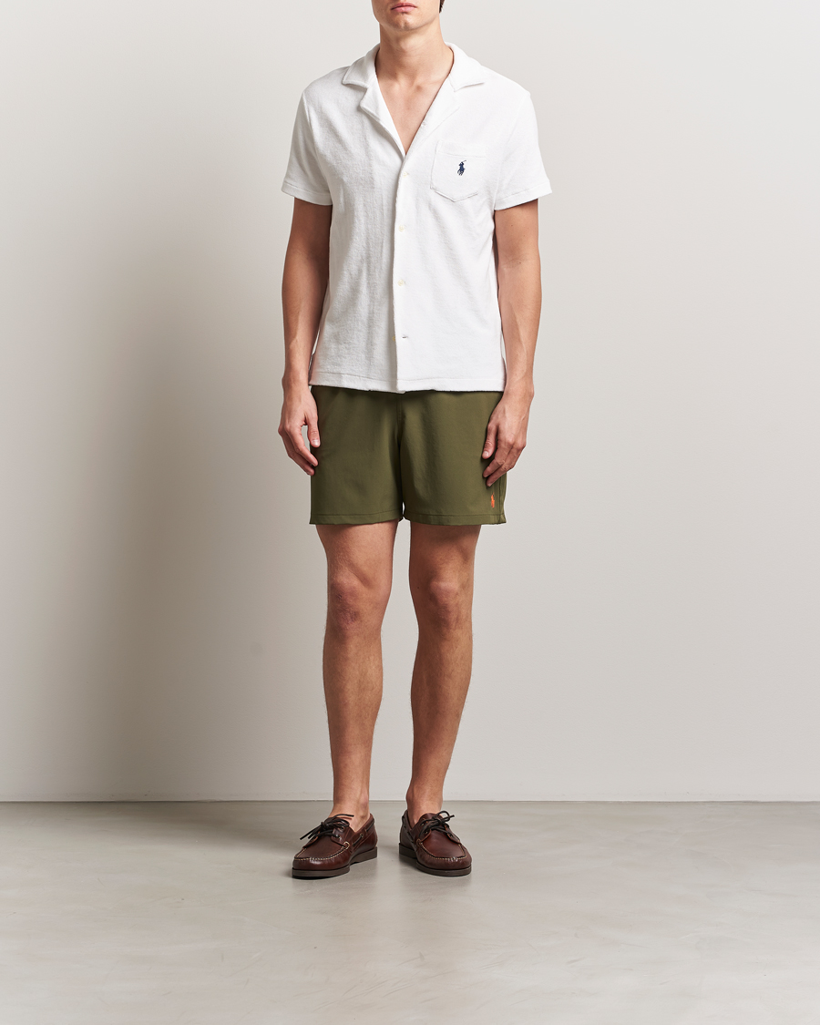 Herr | Badbyxor | Polo Ralph Lauren | Recycled Traveler Swimshorts New Olive