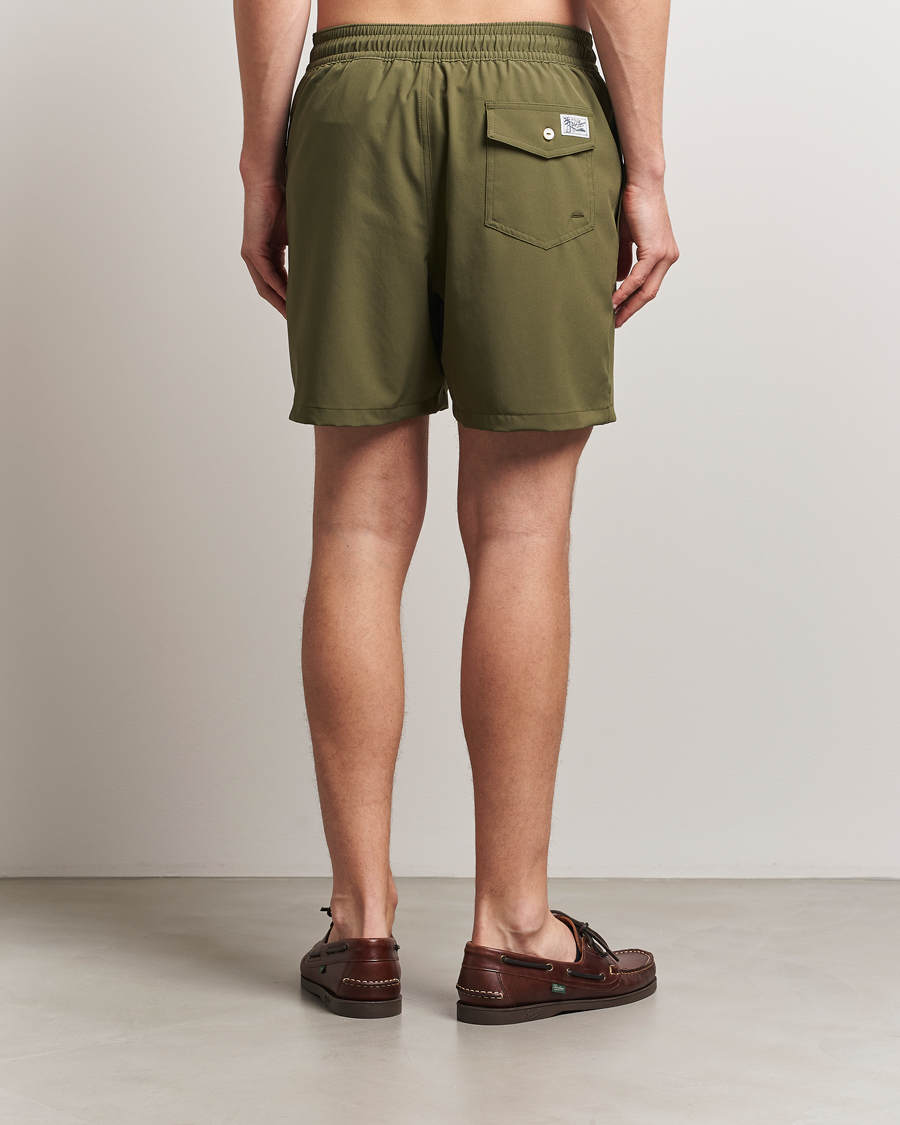 Herr | Badbyxor | Polo Ralph Lauren | Recycled Traveler Swimshorts New Olive