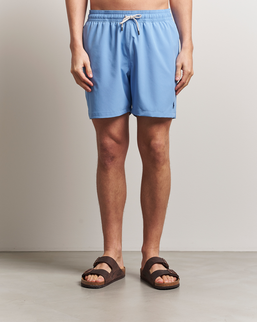 Herr | Badbyxor | Polo Ralph Lauren | Recycled Traveler Swimshorts Harbour Island Blue